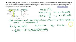 4.5 Optimization Problems: Example 4