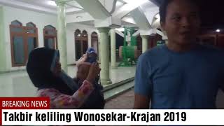 Takbir Keliling Wonosekar Krajan 2019