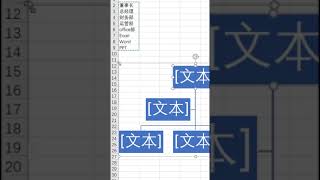 Excel Tips 小技巧   组织结构图 Organizational chart