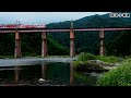 秩父鉄道の花手水と橋梁 2022 09 05