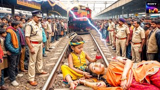 ट्रेन के सामने कृष्ण का चमत्कार | Heart Touching Moment| Yasomati Maiyaa Ke Nandlala