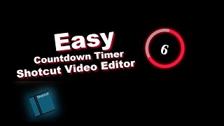 Create Countdown Timer in Shotcut