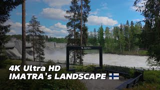 4K Relaxation Film | Imatra Rapids \u0026 Scandic Imatran Valtionhotelli | Finland’s Iconic Beauty 🇫🇮