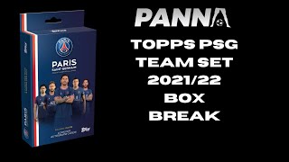 Topps PSG Team Set 2021-22 Box Break!