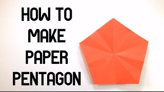 How to Create the Perfect Paper Pentagon