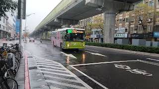 『大都會客運』287區間車 往東湖 768-FR 大宇四期低地板公車『原內湖幹線配車支援』