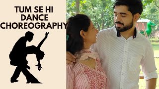 bride&groom dance choreography|easy steps|song Tum se hi|movie Jab We Met|Couple dance for marraige
