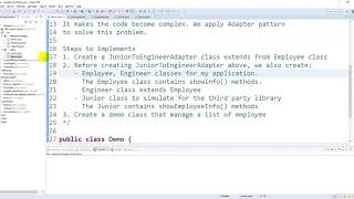 Using the Adapter Design Pattern in Java