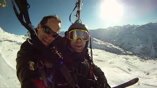 Biplace parapente waggas haute montage