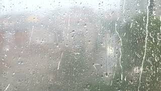 폭우와 함께 차 안에서 듣는 빗소리 불면증은 잊고 즉시 수면 ASMR 백색소음