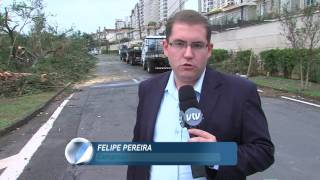 Chuva forte causa muitos estragos em Campinas