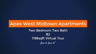 Atlanta Apartments B2 1198sqft Virtual Tour