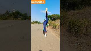Ohh 😯 unexpected front flip stunt on public place 😇💯💯🇮🇳// #youtubeshorts #backflip #viral #shorts