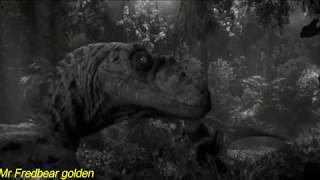 Deinonychus Jurassic park I II III Tribute - Pain