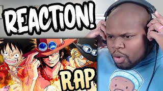 LUFFY, ACE & SABO RAP REACTION | 