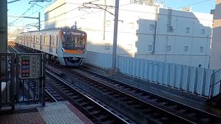 京成3100形3151編成01Kアクセス特急羽田空港行き京成曳舟駅(KS46)通過