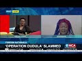 Foreign Nationals |  'Operation Dudula' slammed