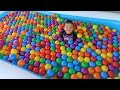 Giant Inflatable Kids Pool Full Of Balls Superhero Surprise Toys Hunt With Ckn Toys