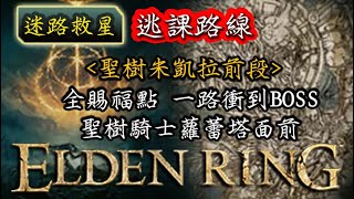 【Elden Ring】艾爾登法環 | 聖樹米凱拉 | 聖樹樹冠 | 全賜福點 | 超快路線 | 逃課路線 | 迷路救星 | Miquella’s Haligtree run through