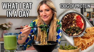 A Realistic Day of High Protein Meals (Vegan Recipes that taste AMAZING)