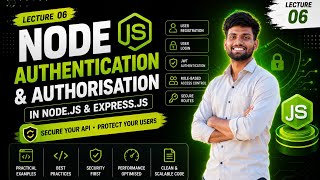 Node.js Authentication & Authorization Explained | Express.js Tutorial #6