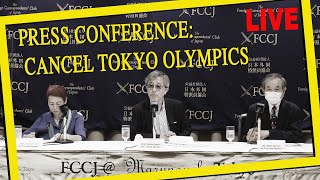 Press Conference: Statement against the Tokyo Olympics