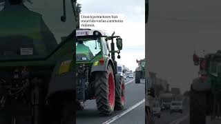 Agricultores y ganaderos encaran su séptimo día de protestas en varios puntos de España #Agricultura