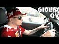 Räikkönen and Vettel Test Alfa Romeo Giulia Quadrifoglio