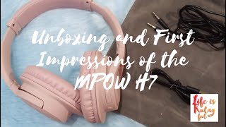 Unboxing and First Impressions of the MPOW H7 Headset