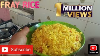 ବଳକା ଭାଚ ରେ  fry rice   ସହଜ ଉପାୟ ରେ କି ପରି ବନେଇଲି👌😋🙏#viral