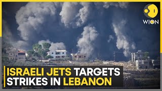 Israel-Hamas war: Israeli jets strike targets in Lebanon after missile barrage hits northern areas