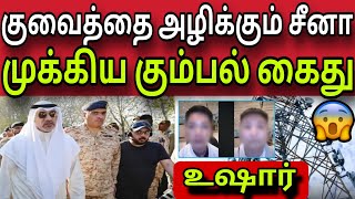 குவைத்தை அழிக்கும் சீனா 😲 முக்கிய கும்பல் கைது | ziashanawaz | kuwait tamil news |