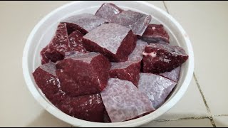 খুব সহজে গরুর তিল্লি পরিষ্কার করুন (Clean the beef spleen very easily)