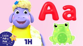 Learn The Alphabet, Letters, Phonics Song | Nursery Rhymes - ABCs and 123s | Little Baby Bum