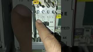 How to identify Contactor Contact with NO-NC contact #contacts #contactor #schneider #lnt #shorts