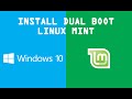 Cara Installasi Linux Mint Dual Boot Dengan Windows 10