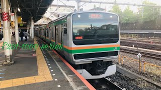 E231系1000番台 S-13編成 普通宇都宮行き 上野駅発車