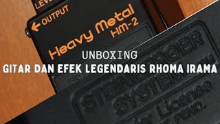 UNBOXING GITAR DAN EFEK LEGENDARIS RHOMA IRAMA | REVIEW DAN SEJARAH SINGKAT