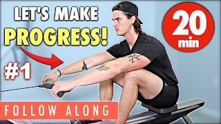 Rowing Workout: The FIRST Progressive Cardio Workout (1 of 3)