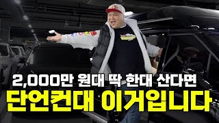 우리가 잘 몰랐던 2,000만 원대 특 가성비 차량