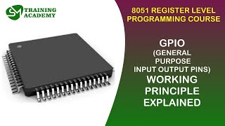 GPIO Working Explained Inside a Microcontroller