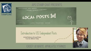 APS Stamp Chat: Local Posts 101 with Ms. Casey Jo White