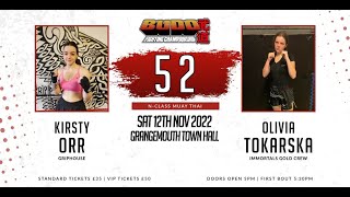 Budo Bout 4 - Kirsty Orr Vs Olivia Tokarska