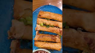 Spring rolls #vegetarian #trending #foodie #youtubeshorts #food #happy #place #tasty