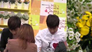 [FANCAM] 110425 HoMin at MBC Event