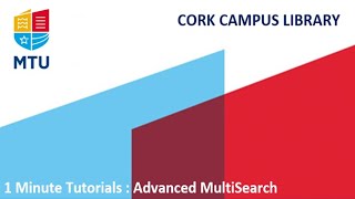 1 Minute Tutorials - Advanced MultiSearch