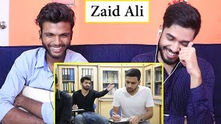 INDIANS react to Bollywood Songs During Exams | Zaid Ali