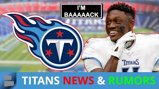 A.J. Brown RETURN?? Titans News & Rumors: Derrick Henry, Titans Injury News + Trade With Texans?