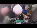 bts taehyung s reaction to got7 jinyoung in mascot