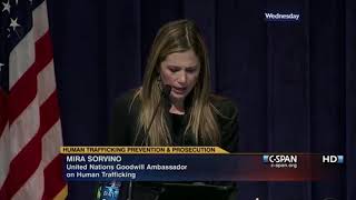 New Illicit Incarnation of Slavery - Mira Sorvino